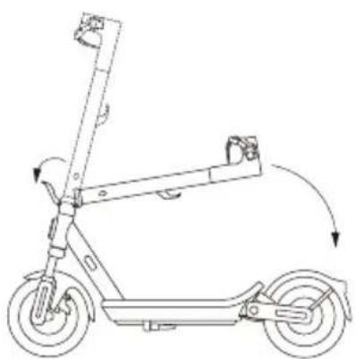 Xiaomi Electric Scooter 6 Max - Skládání/rozkládání a prénášení - 3