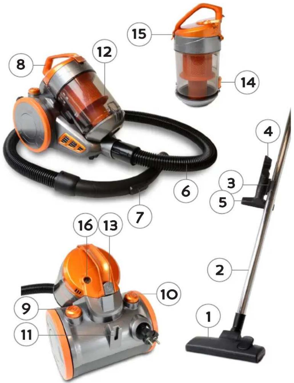 DOMO DO7280S - PARTS - 1