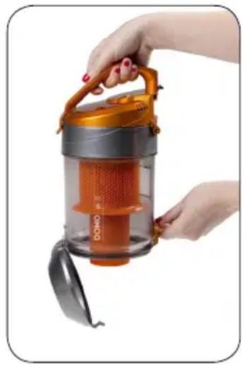 DOMO DO7280S - Dust container: - 1