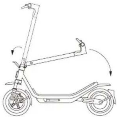 Xiaomi Electric Scooter 6 Pro - Plier/déplier et porter - 2