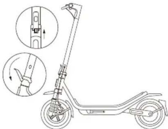Xiaomi Electric Scooter 6 Pro - Összecsukás - 2