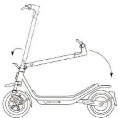 Xiaomi Electric Scooter 6 Pro - Skládání/rozkládání a prénášení - 3