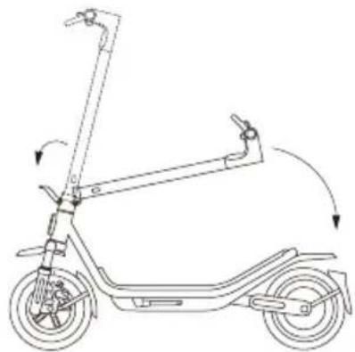 Xiaomi Electric Scooter 6 Pro - Összecsukás - 3