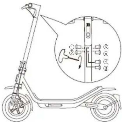 Xiaomi Electric Scooter 6 Pro - Onderhoudsschema voor de step (aanbevolen): - 1