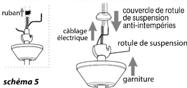 Craftmade Sea Scape SEA56 - Assemblage du ventilateur. - 4