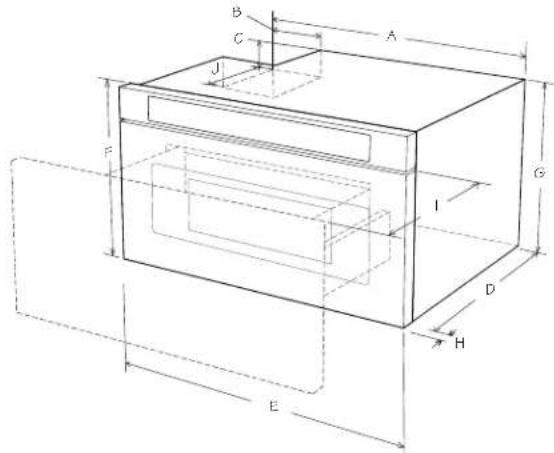Fulgor Milano F7DMW24S2 - Standard Mount and Measurements - 2