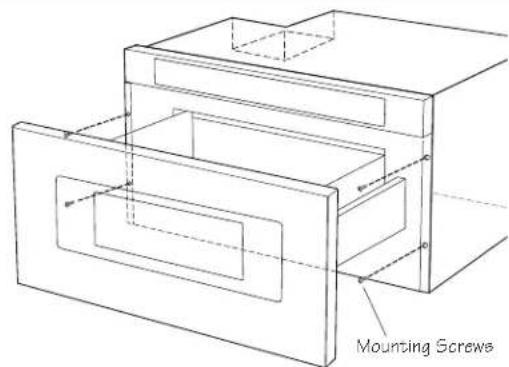 Fulgor Milano F7DMW24S2 - Standard Mount Drawer Installation - 1