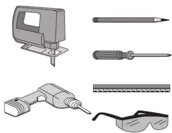 Fulgor Milano F7EIK36BA1 - TOOLS WILL YOU NEED - 1