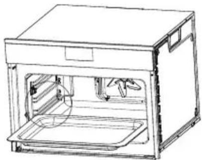 MIDEA MCOTV950E4MO-BK - Ταψί ψησίματος - 3