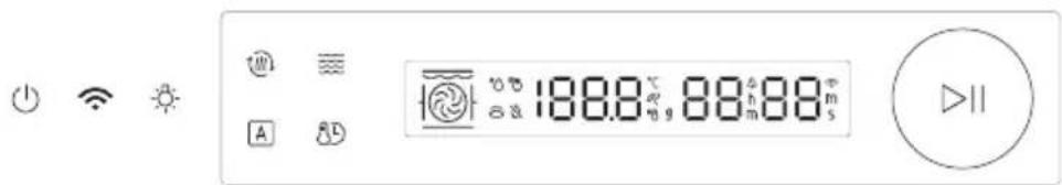 MIDEA MCOTV950E4MO-BK - Panel de control - 1