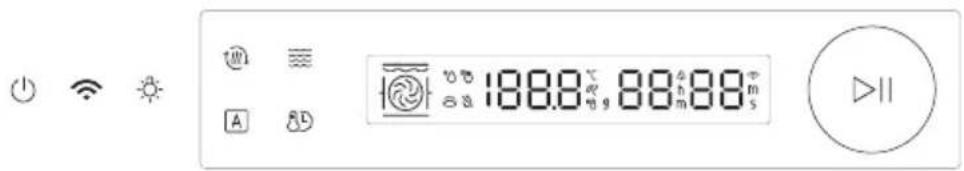 MIDEA MCOTV950E4MO-BK - Πίνακας ελέγχου - 1