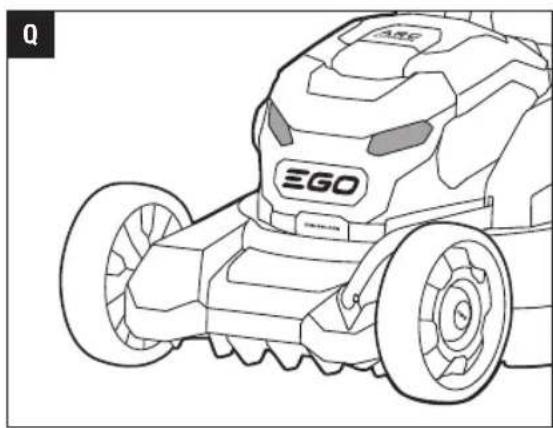 EGO Power+ LM1912E - VOLT LITHIUM-ION CORDLESS MOWER - 17