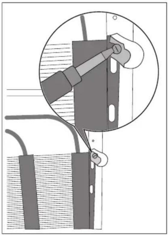 AEG A52000GNW0 - Distanzstücke hinten - 1