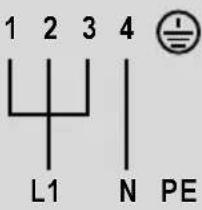 AEG 111K-W - Indications de branchement - 1