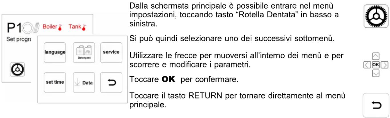Colged ToptechPlus 49 NRG - CAP 7 REGOLAZIONI ED IMPOSTAZIONI - 2
