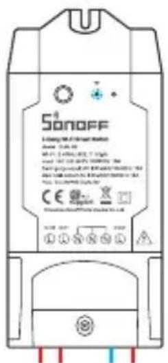 Sonoff DUALR2 - Power on - 1