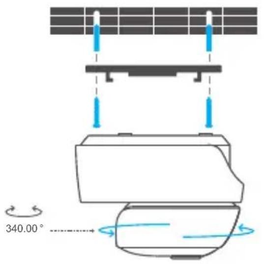 Sonoff GK-200MP2-B - Instale a câmera - 1
