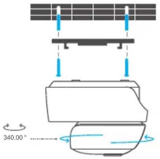 Sonoff GK-200MP2-B - Installare la telecamera - 1
