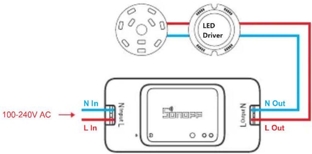 Sonoff RFR3 - Verkabelungsanleitung - 2