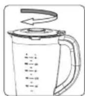 BOMANN UM 6091 CB - Caraffa del frullatore - 2