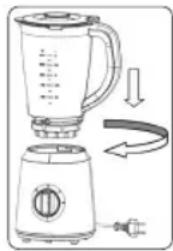 BOMANN UM 6091 CB - Caraffa del frullatore - 1