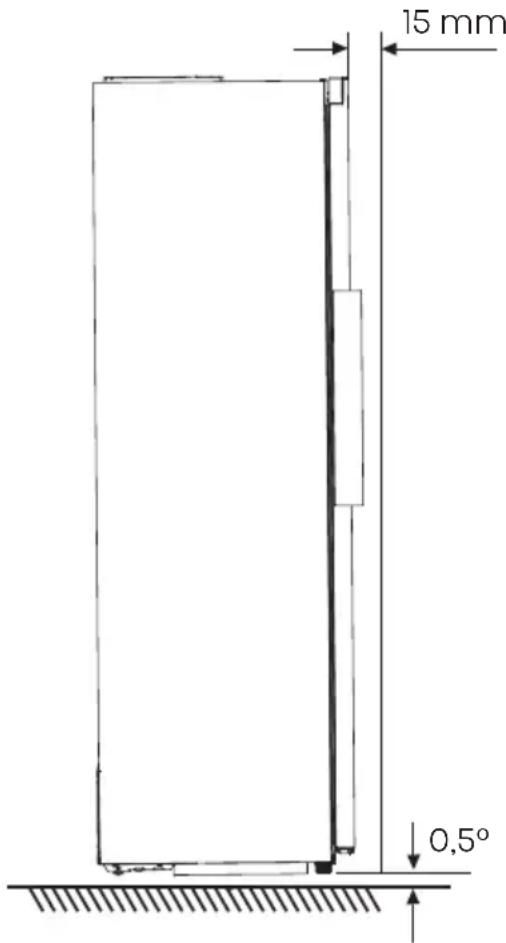 HISENSE RL3K370SAIE1 - Vyrovnanie spotrebiča - 1