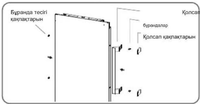 HISENSE RL3K370SAIE1 - Есіктің бағытын ауыстыру - 4