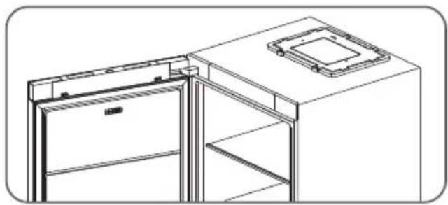 HISENSE RL3K370SAIE1 - Inversarea uşii - 6