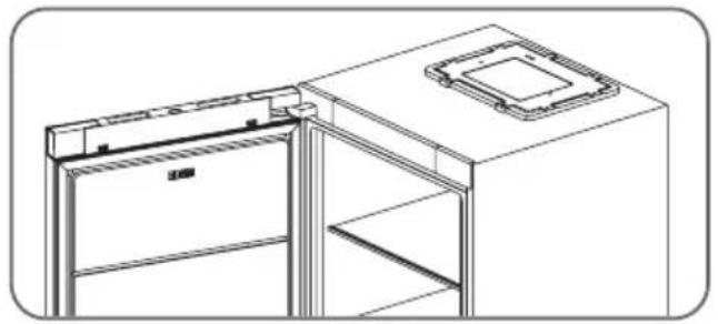 HISENSE RL3K370SAIE1 - Obrnitev smeri odpiranja vrat - 2