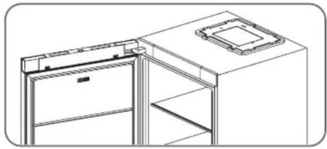 HISENSE RL3K370SAIE1 - Есіктің бағытын ауыстыру - 2
