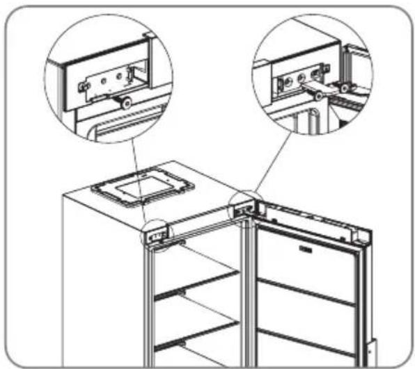 HISENSE RL3K370SAIE1 - Перевешивание двери - 2
