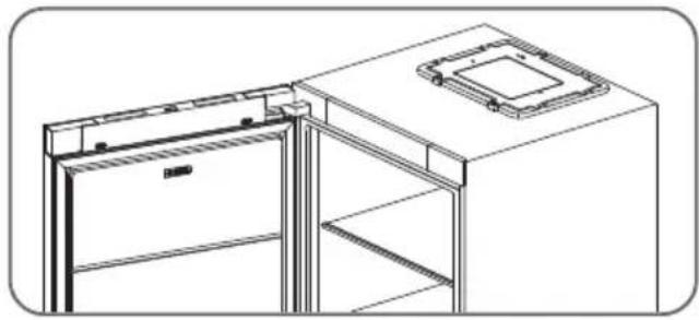 HISENSE RL3K370SAIE1 - Invertire la porta - 6