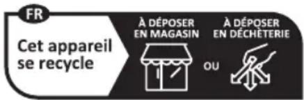 CLATRONIC WA 3832 - Signification du symbole « Poubelle » - 3