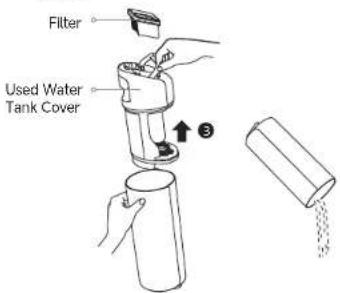 DREAME FloorX 500 - Clean the Used Water Tank - 3