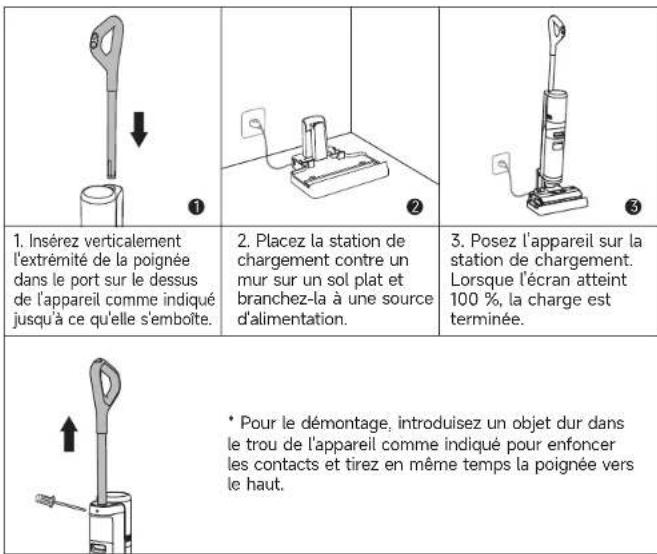 DREAME FloorX 301 - Installation et chargement - 1