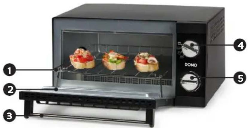 DOMO Bruschetta DO466GO - ONDERDELEN - 1