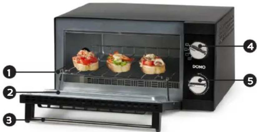 DOMO Bruschetta DO466GO - PIEZAS - 1