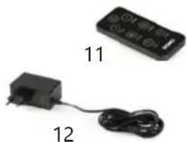 DOMO DO1202V - CONTROL PANEL AND REMOTE CONTROL - 11
