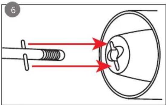 DOMO DO1202V - INSTALL THE FAN - 6