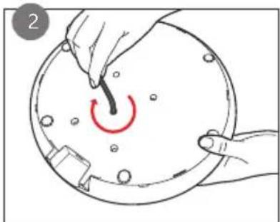 DOMO DO1202V - INSTALL THE FAN - 2