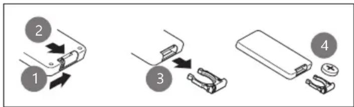 DOMO DO1202V - BATTERIJ VERVANGEN - 1