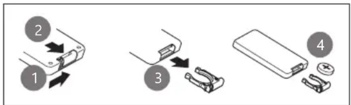 DOMO DO1202V - SOSTITUZIONE DELLA BATTERIA - 1