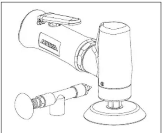 Mirka AP 300NV - Instrucțiuni de lubrifiere: - 1