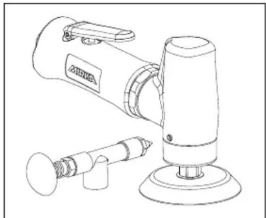 Mirka AP 300NV - Instructies voor het invetten: - 1