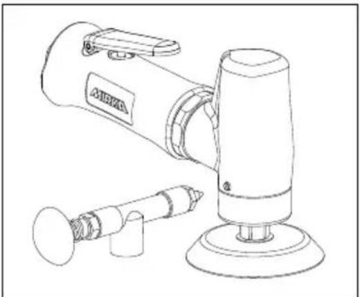Mirka AP 300NV - Instruções de lubrificação: - 1