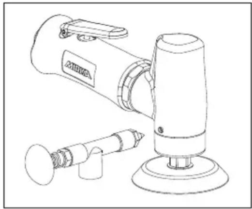 Mirka AP 300NV - Instrucciones de engrasado: - 1