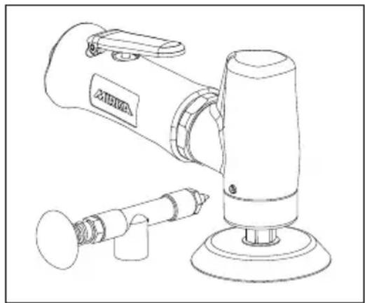 Mirka AP 300NV - Istruzioni per l'ingrassaggio: - 1