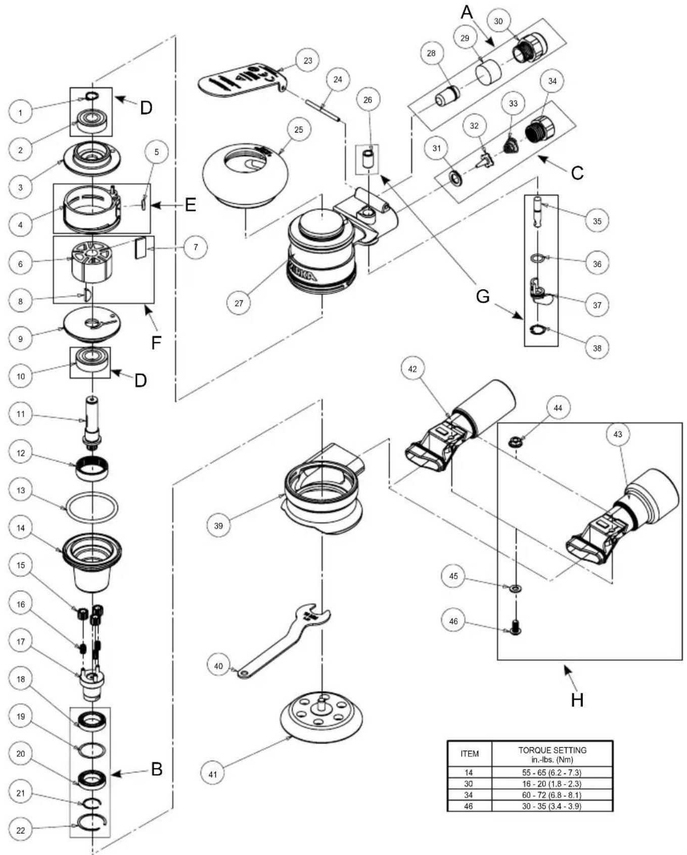 Mirka RPS 300CV - Parts Page - 1