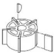 Mirka ROS 550NV - Sander Spare Parts Kits - 11