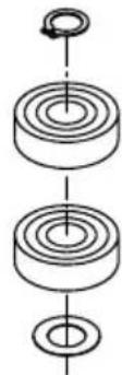 Mirka OS 383CV 70 - Parts List - Mirka© OS 75x100mm - 33
